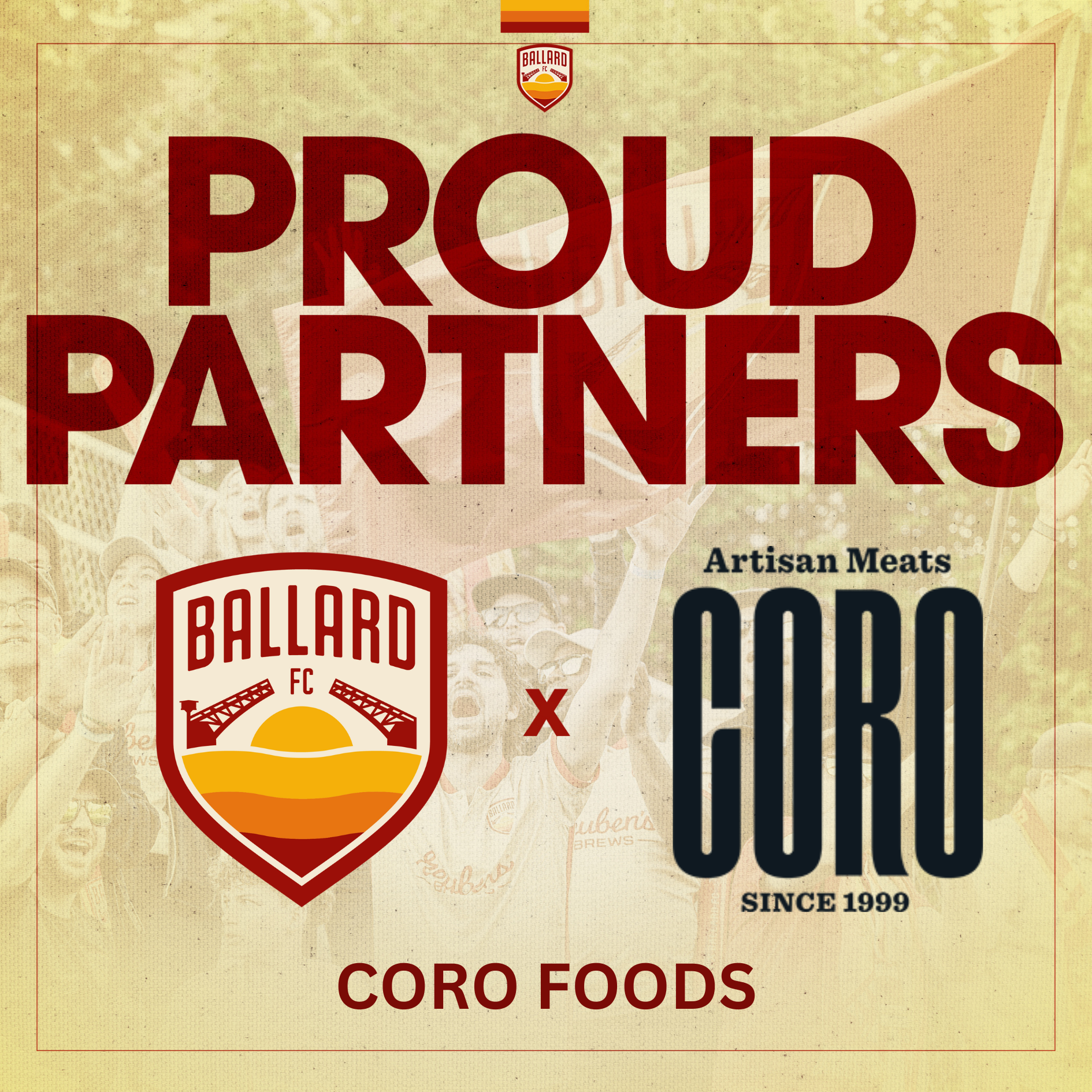 Ballard FC Announce Partnership with Coro Foods featured image