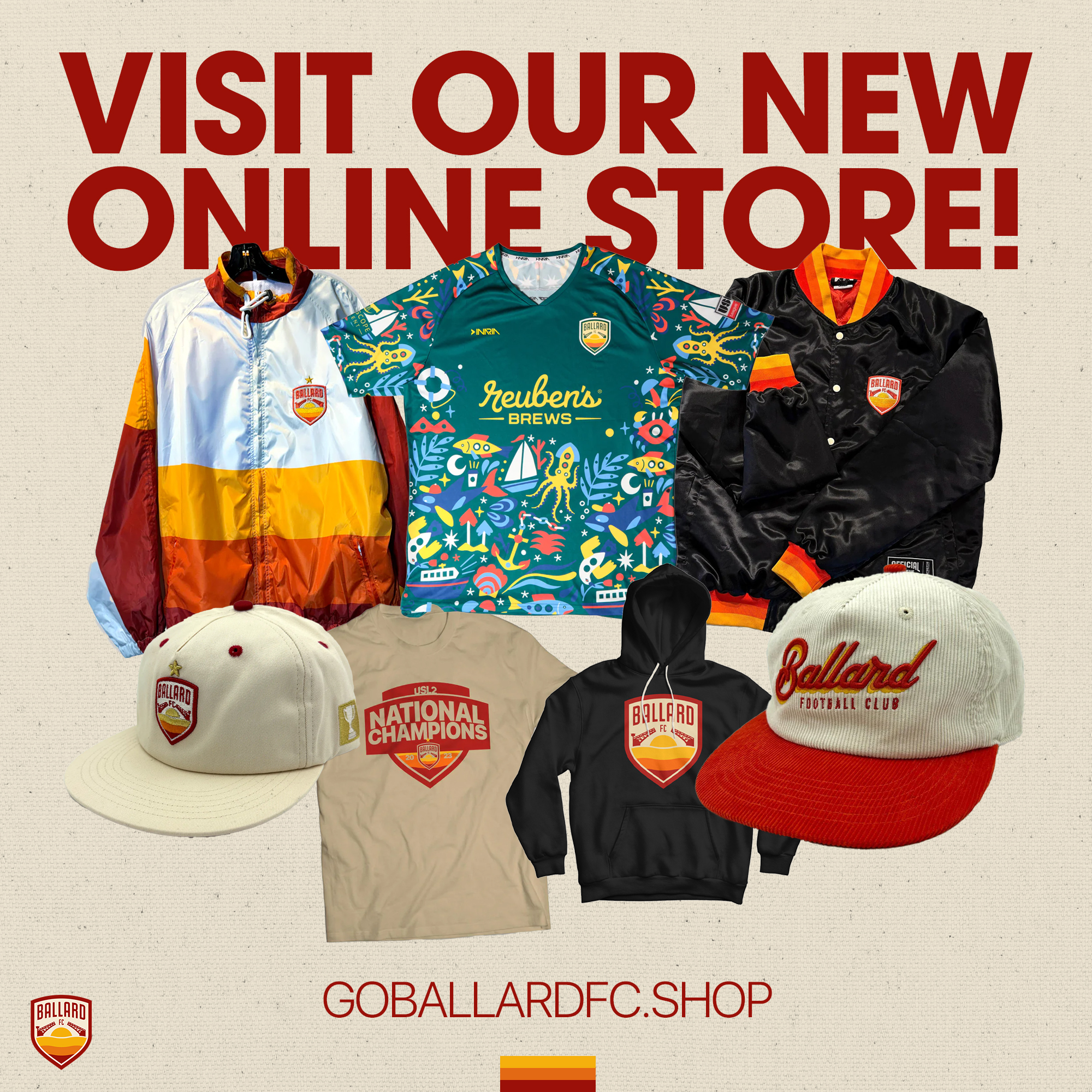 Ballard FC Announce New Online Store featured image