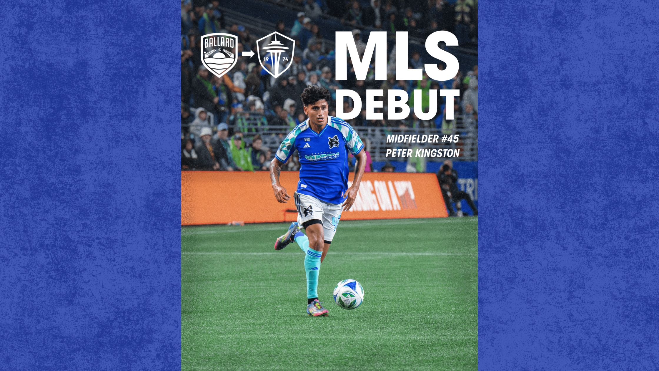 Peter Kingston makes MLS Debut with the Seattle Sounders featured image